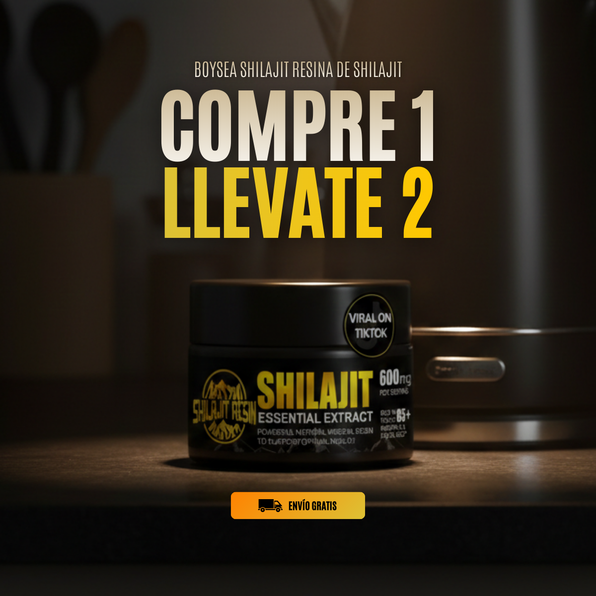Shilajit - Compre 1 Llevate 2 GRATIS 🎁