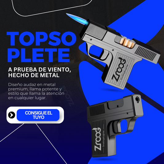 TOPSOPLETE - A Prueba De Viento, Hecho De Metal