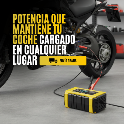 PowerAuto - Cargador De Bateria De Pulsos 12v