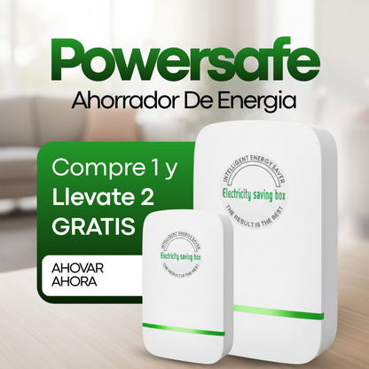 Powersafe - Ahorrador De Energia - Compre 1 y Llevate 2 GRATIS 🎁