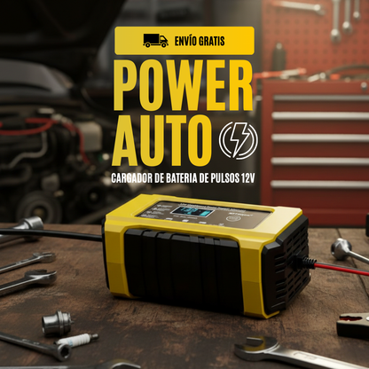 PowerAuto - Cargador De Bateria De Pulsos 12v