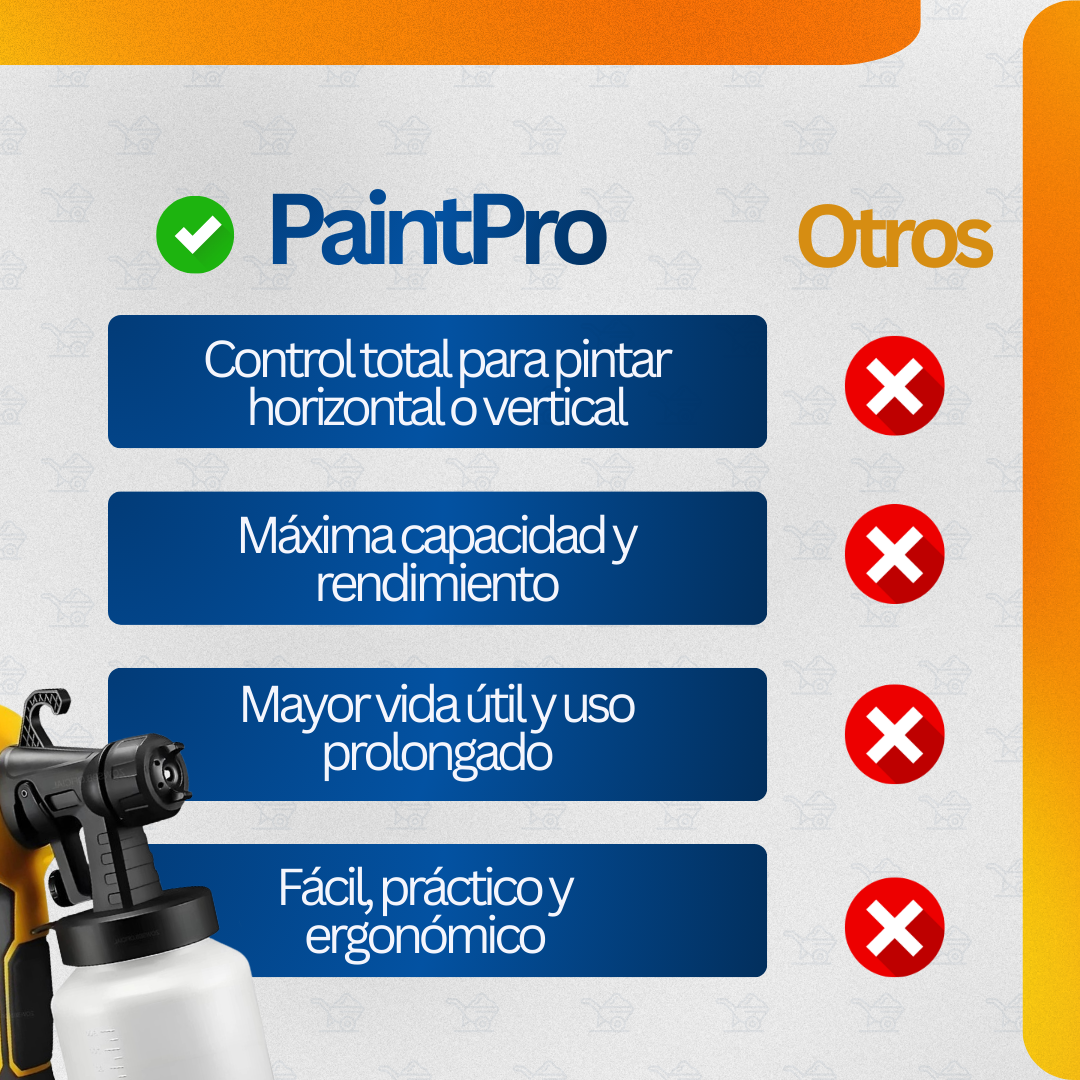 PaintPro - Pistola Pintura Profesional